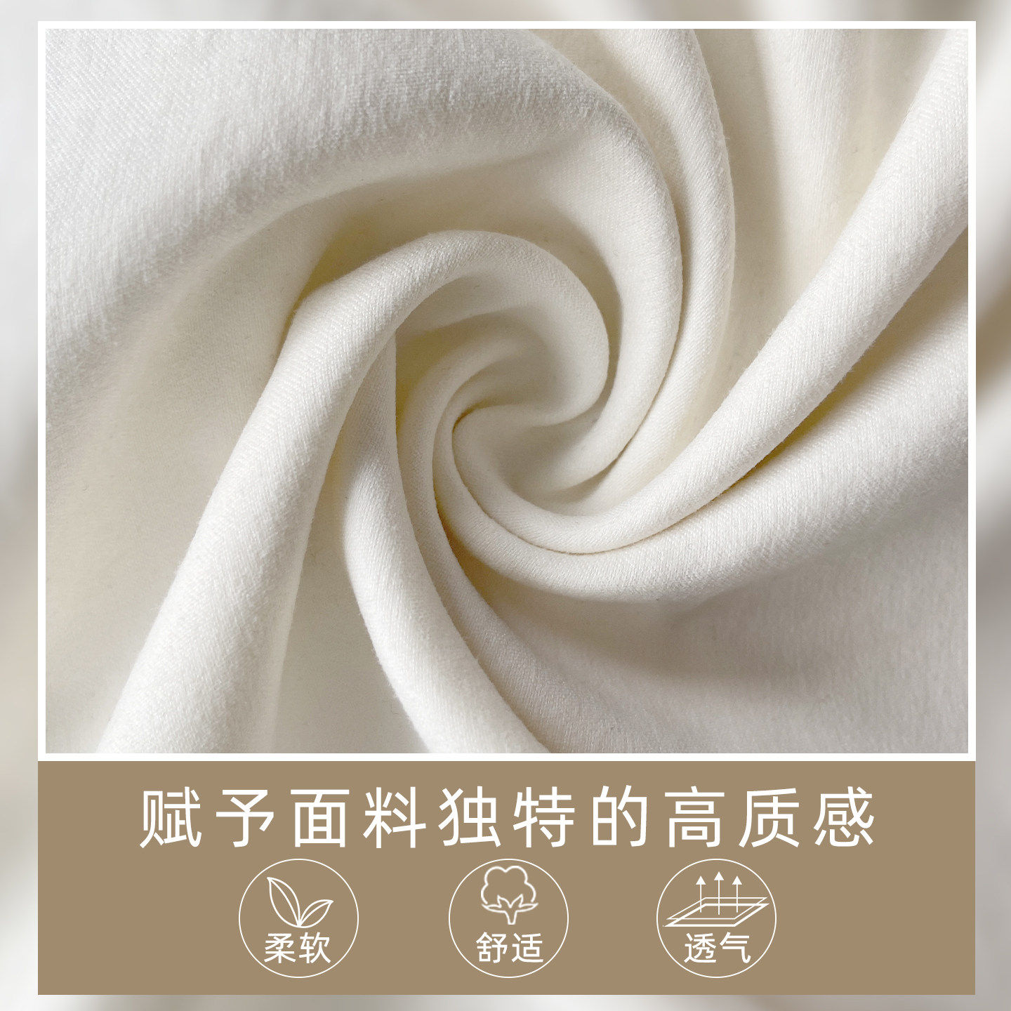 米白色奶芙西装裤女春季2026年新款小个子高腰宽松垂感休闲阔腿裤