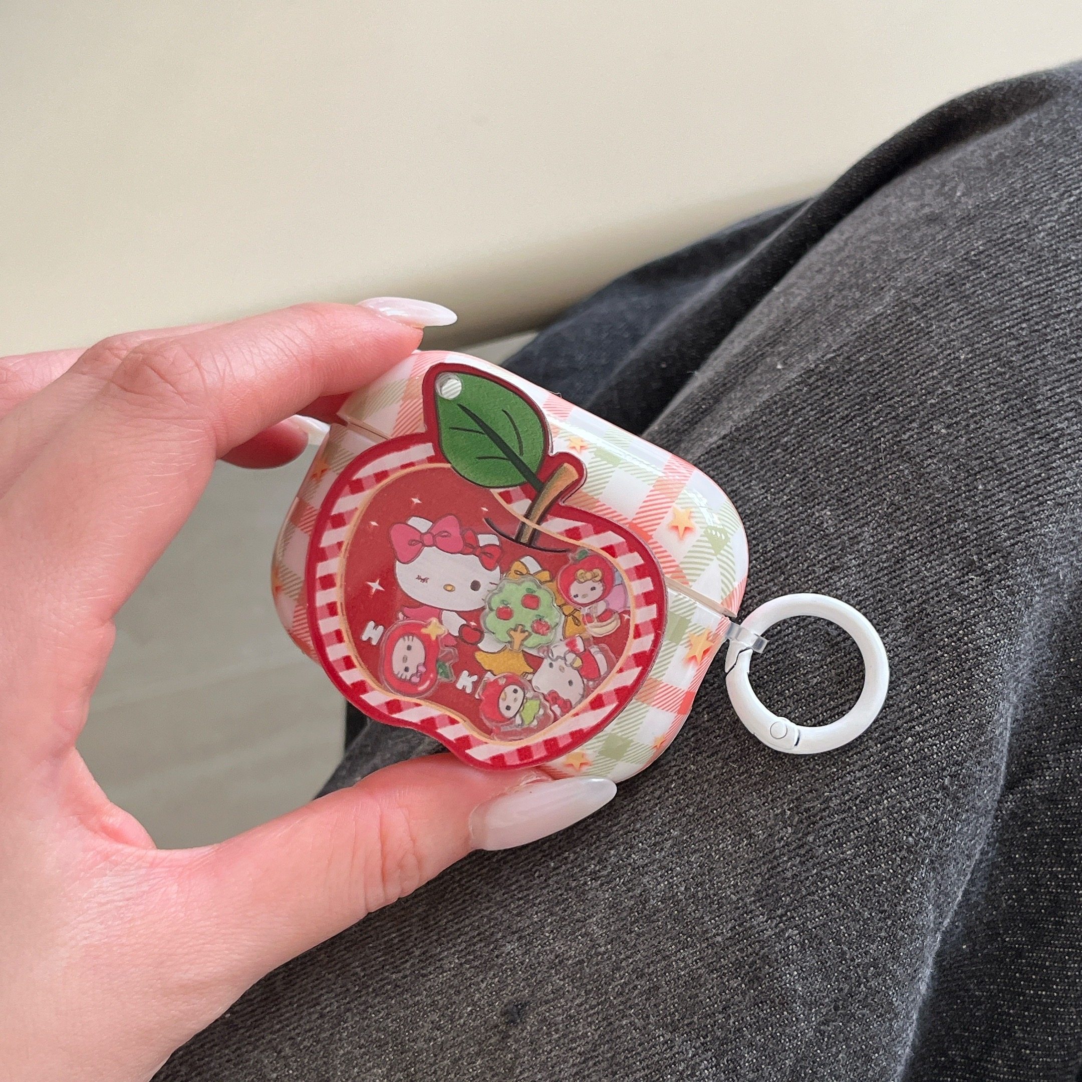 苹果KT猫airpods4保护套蓝牙耳机壳airpodspro3代无线耳机套airpods1/2代耳机壳pro2代耳机保护套女孩耳机包