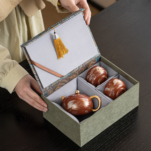 紫砂功夫茶具套装商务送礼
