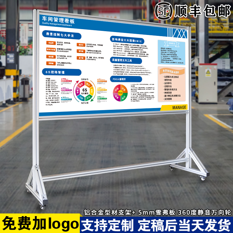【车间管理看板】工业铝合金支架