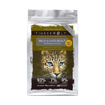 草本魔力高蛋白鸡肉三文鱼无谷全阶段美国进口Timberwolf成幼猫粮