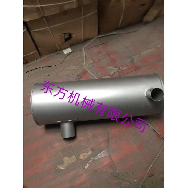 挖掘机配件加藤HD1430-3消声器排气管烟筒消音器增压器接管卡箍