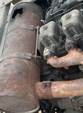 挖掘机配件神钢SK400/SK300/SK450-6消声器排气管消音器6D24/6D22