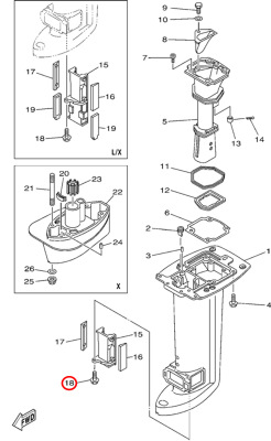 18翟墨雅马哈舷外机船外挂机橡皮