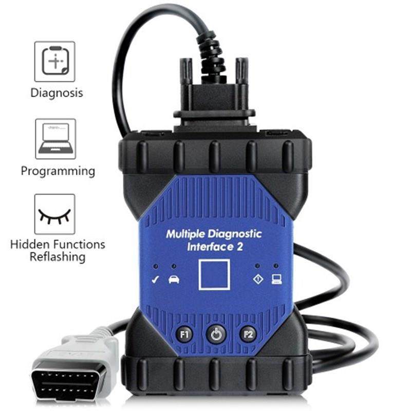 GDS2 GM MDI2 WiFi 多诊断接口在模型上编程OBD2汽车故障诊断仪