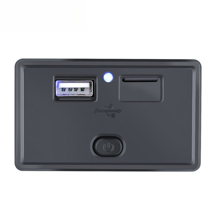新品房车游艇车充免打孔弹簧双usb4.8a防水ub手机充电器
