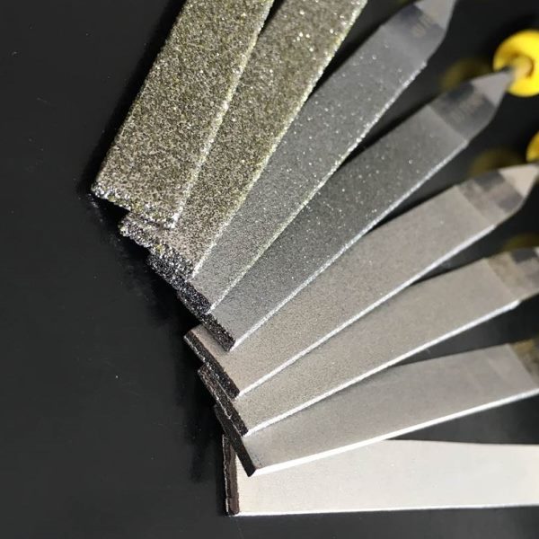 金刚石锉刀5180mm46/60/80/120目平锉粗砂金刚锉平扁锉合金锉