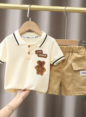 cotton T shirt shorts Clothes kids for kids baby boy boys