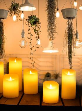 electronic candles romantic birthday decoration led lights