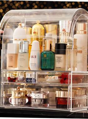 Portable Transparent Makeup Organizer Storage Box Acrylic 1