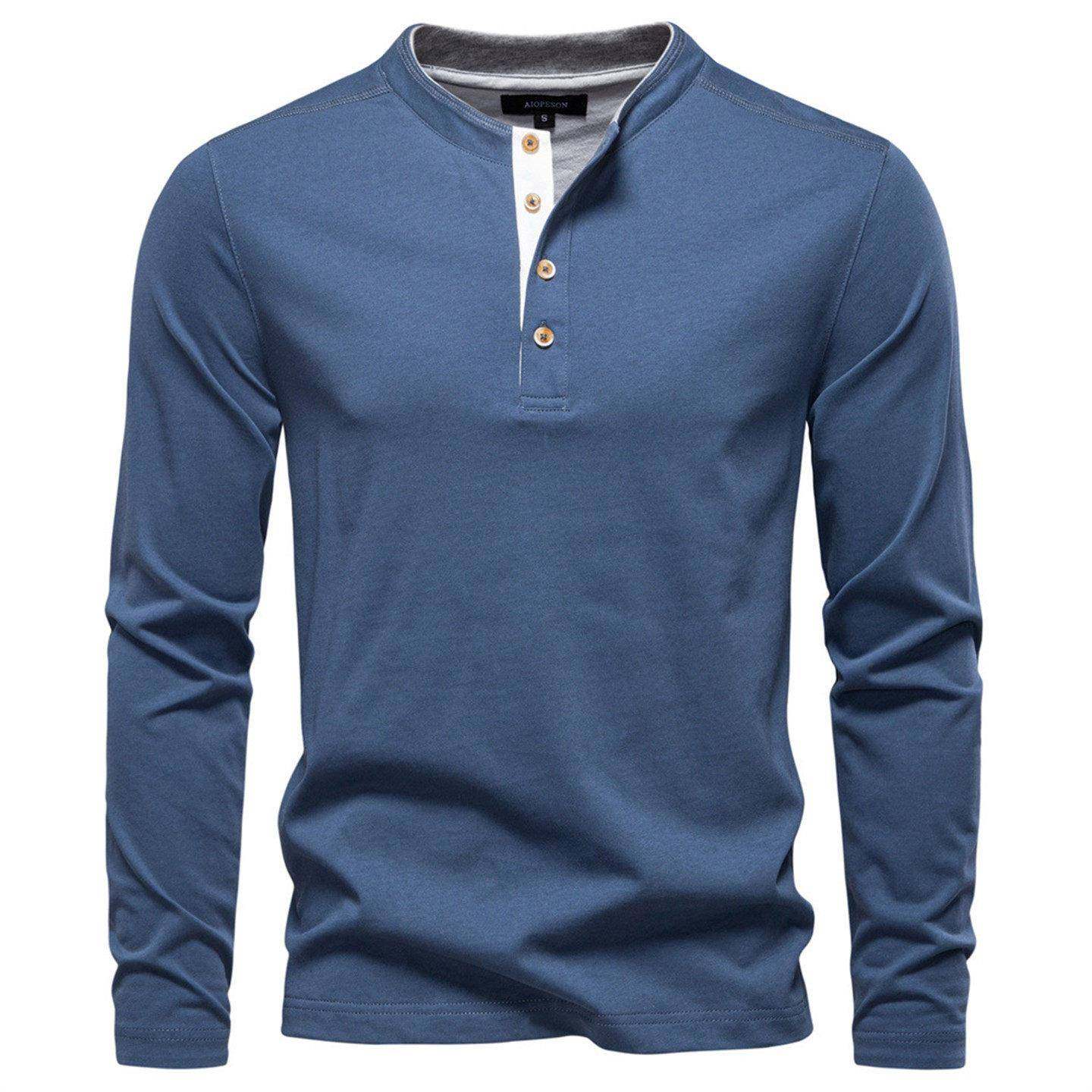 Men T-shirt Shirt Jacket男装圆领长袖T恤衫修身打底衫
