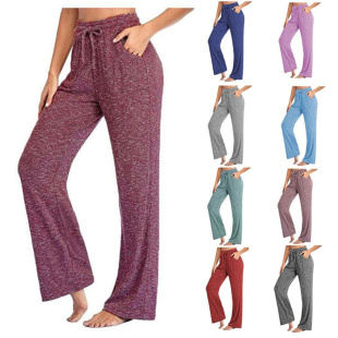 pants yoga legged Wide 5XL trousers women casual dry Quick