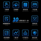 Репликация карты доступа идентификационная карта репликатор IC Card Reader Копирование x5 с помощью Spoon с копией карты лифта