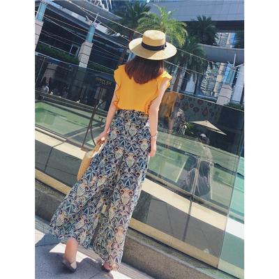 韩国精品三亚旅游穿搭套装女夏云南大理西双版纳沙滩海边度假拍照