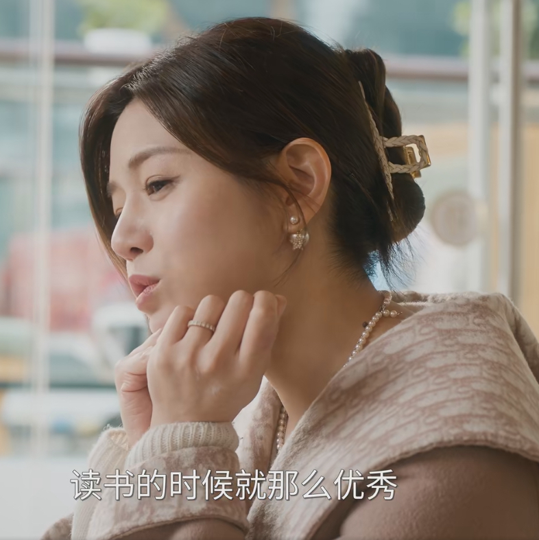 亲爱的仇敌陈妍希陈凯西同款白色编织抓夹发夹女盘发鲨鱼夹韩国