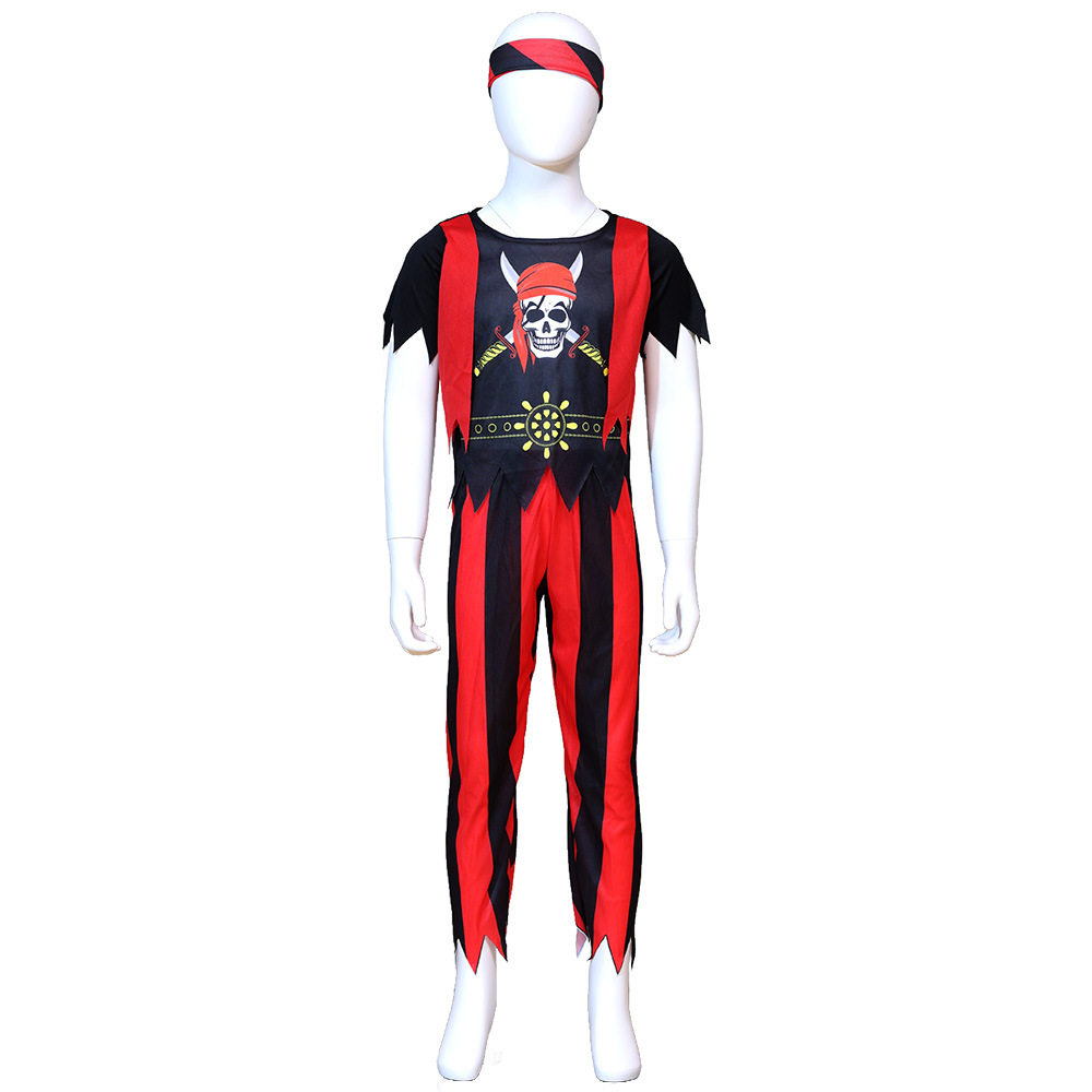 万圣节儿童加勒比海盗COS服