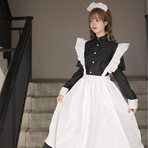 男穿女仆装cosplay洛丽塔反串服