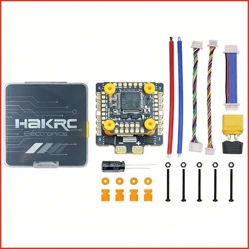 HAKRC F722 mini飞控电调飞塔65A F7220四合一32位3-6S BL32