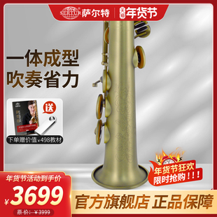 台湾萨尔特高音萨克斯乐器直管专业演奏降b成人SP 6300官方旗舰店