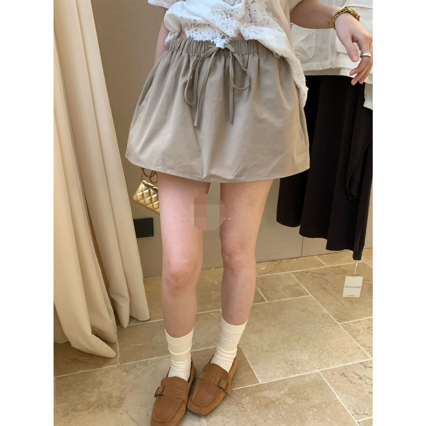 日常小调性短款半身裙女夏季短裙
