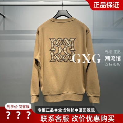 GXG男装G25X314077圆领套头卫衣