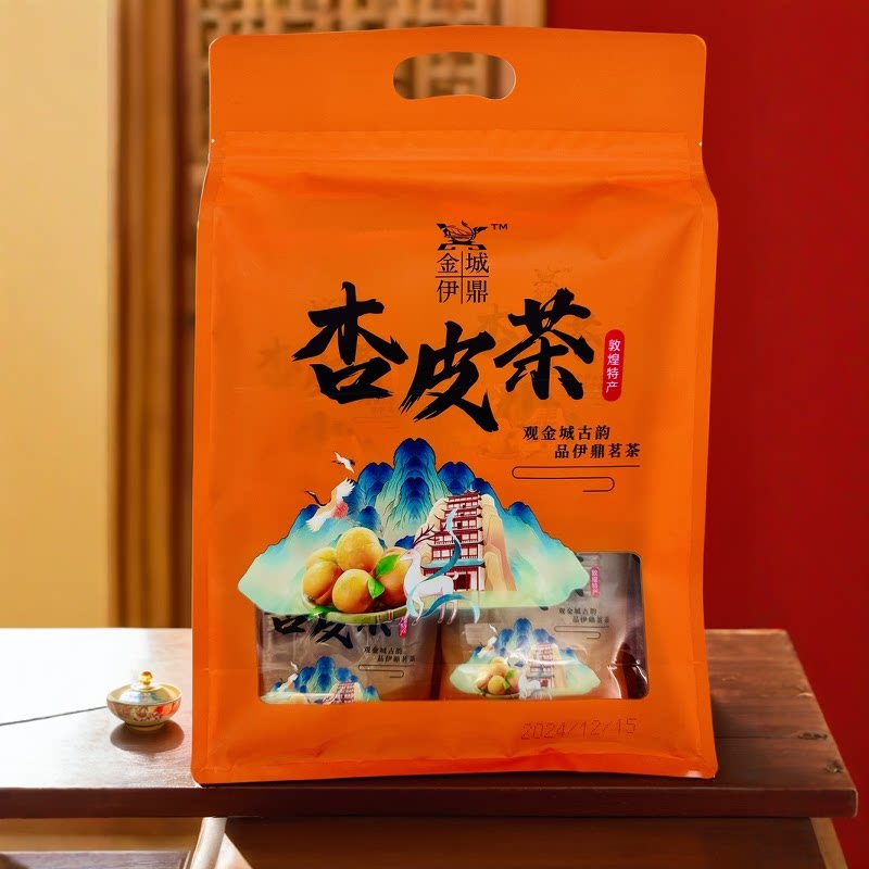 甘肃敦煌特产李广杏杏皮茶热销款