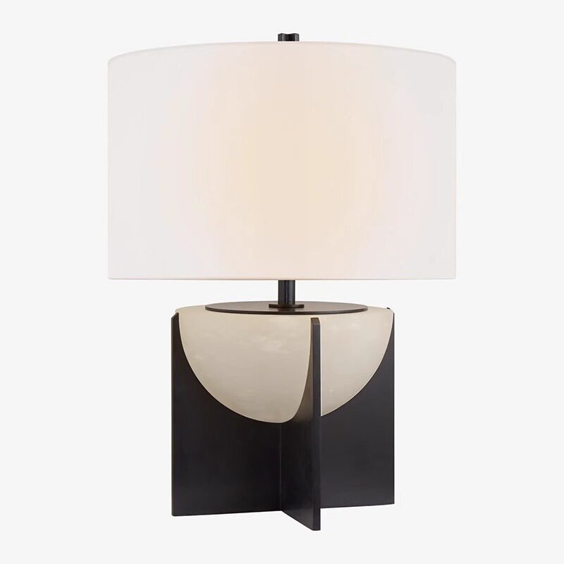 简约现代Michaela云石台灯轻奢设计酒店客厅卧室床头枝形吊灯