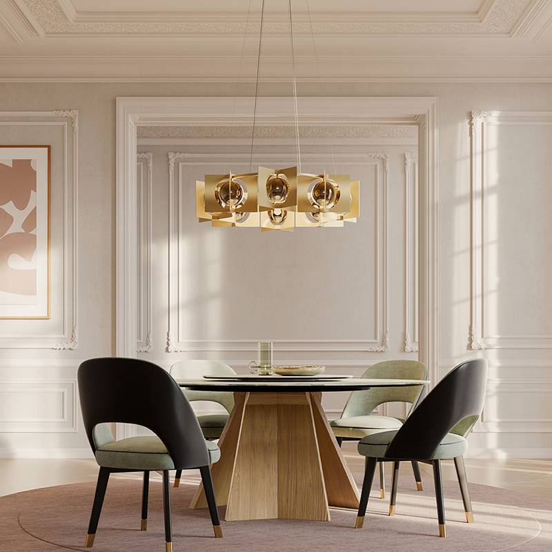 轻奢客厅吊灯个性创意设计师款现代简约餐厅卧室吊灯酒店民宿