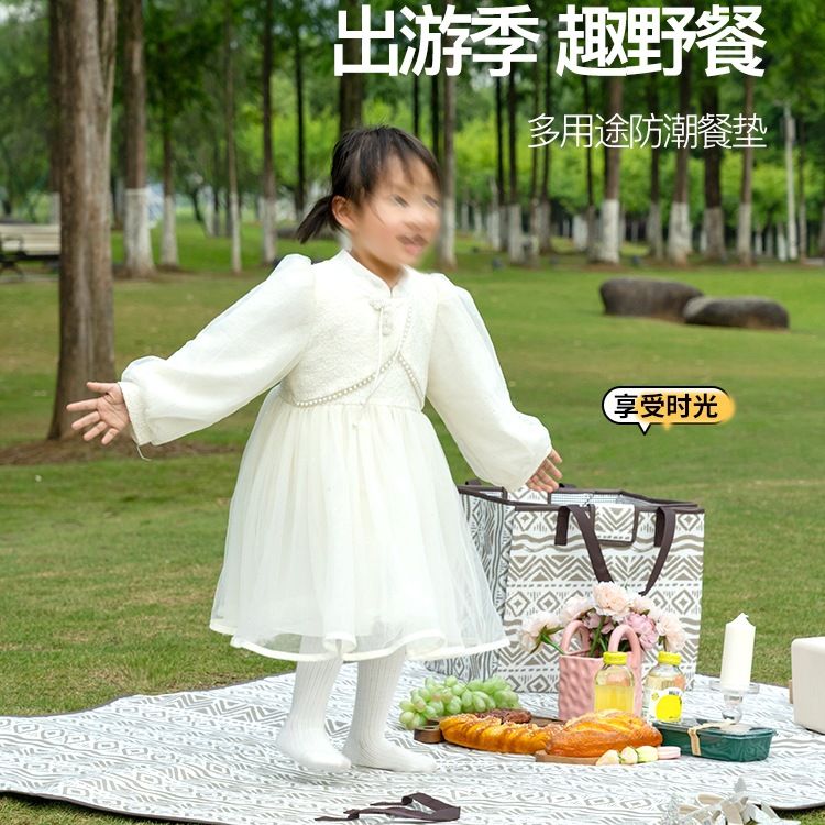 野餐垫防潮垫加厚户外野炊野营帐篷地垫坐垫防水草坪垫子便携露营