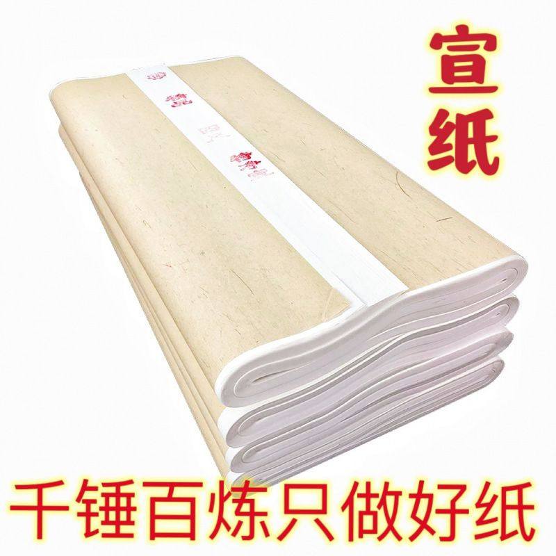 宣纸作品纸洒金加厚半生半熟书法专用纸国画生宣熟宣深仿古工笔画,文具电教/文化用品/商务用品,宣纸,淘宝优惠券,粉丝福利购,淘宝优惠卷