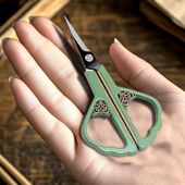 超细绣花尖头复古专用十字绣辅助工具茶剪子剪线头剪刀