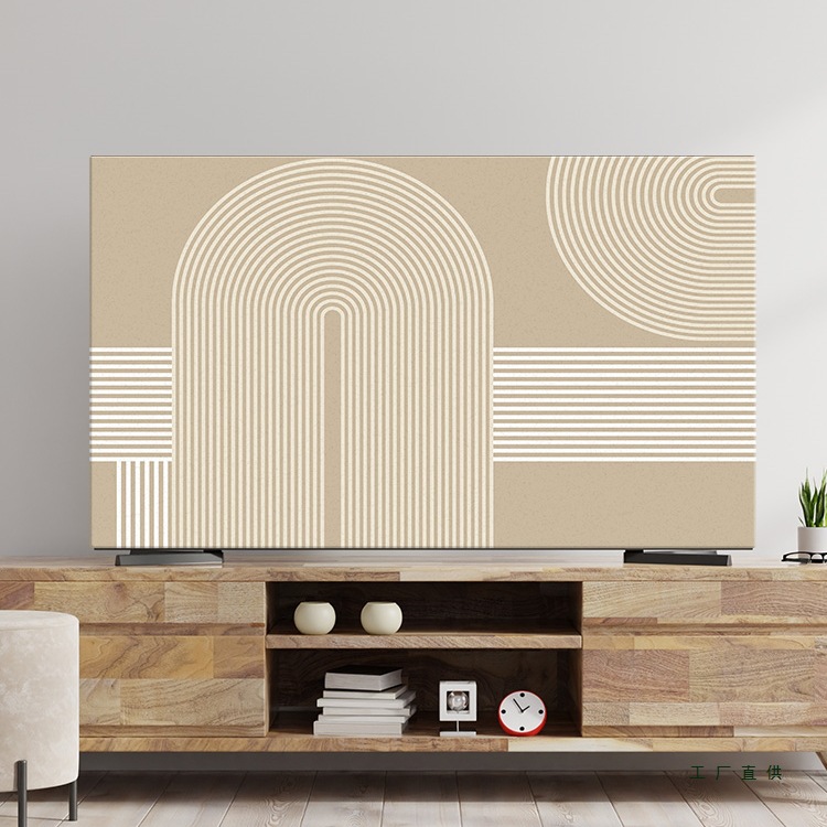 电视机防尘罩2025新款全包欧式55寸65英寸75液晶弹力防滑罩套盖布