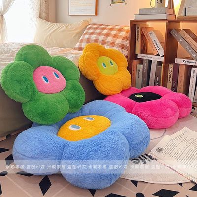 花朵坐垫沙发椅子垫地上懒人屁垫办公室久坐凳子飘窗阳台加厚蒲团