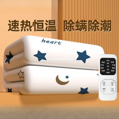 电热毯双人双控单人电褥子旗舰店2025新款家用宿舍交流电其他绒