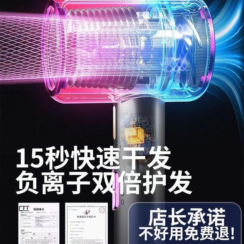 电吹风机家用负离子护发高速干大风力可折叠风筒800w学生宿舍