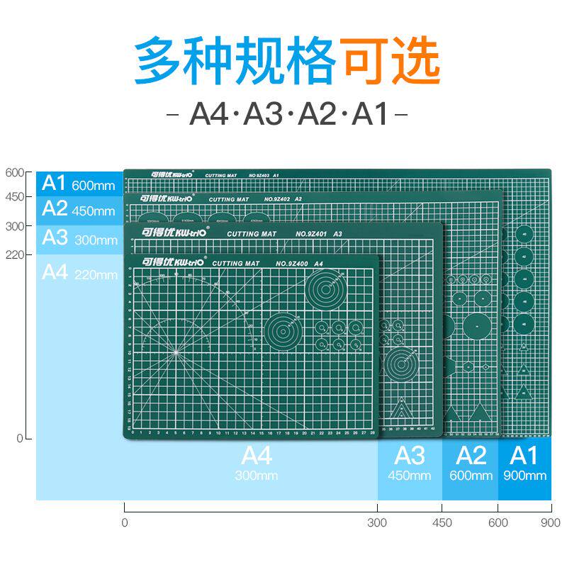 A2双面切割垫板切割板penbeat雕刻工具切割垫模型制作辅助工具垫