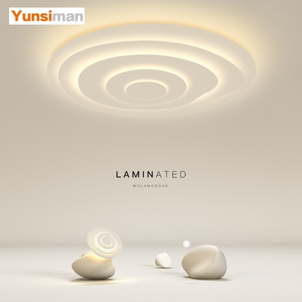 韵丝蔓创意客厅主灯卧室吸顶灯现代简约led大气餐厅书房房间灯具