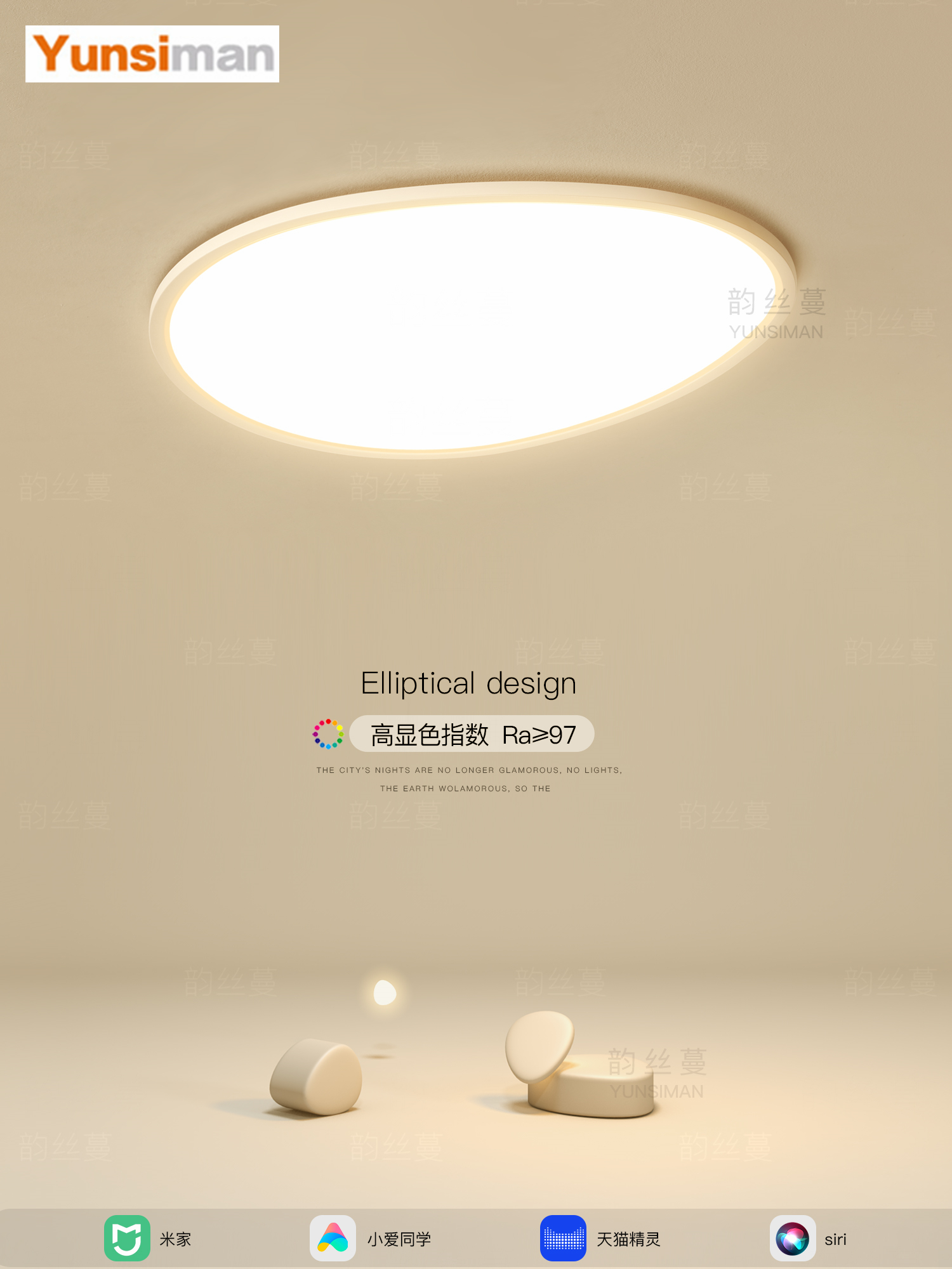 全光谱卧室吸顶灯简约现代led创意温馨小客厅灯餐厅房间中山灯具