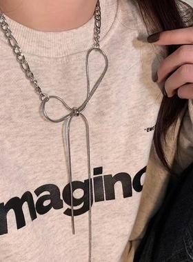 high-end design sense niche sweater chain autumn and winter