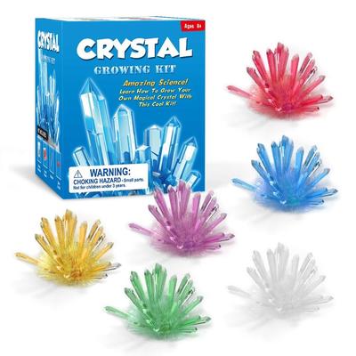 DIY Crystal Growing Kit Fun Science Experiment STEM Kid Toys