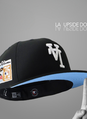 正品 New Era Jackie Robinson 洛杉矶道奇队 倒标 平檐棒球帽