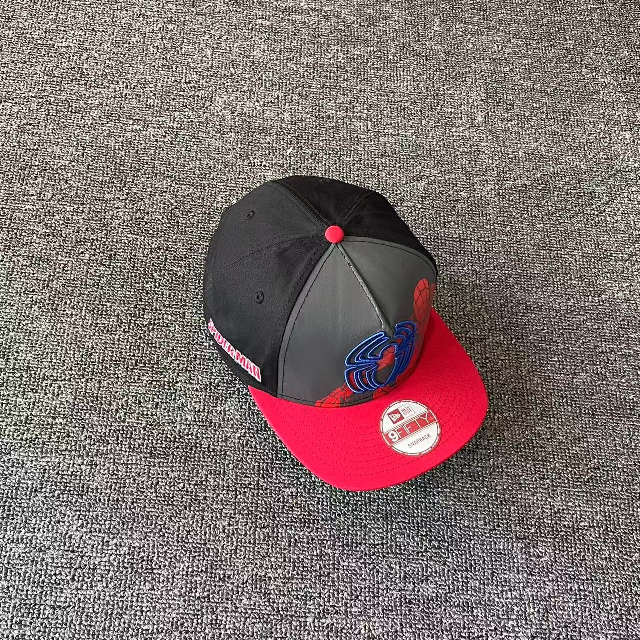 New Era  蜘蛛侠 Spider Man  9FIFTY 漫威 可调节 棒球帽