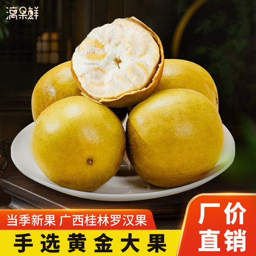 漓果鲜低温脱水罗汉果黄金罗汉果