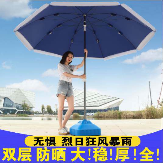。大号户外遮阳伞院子排档大伞棚饭店用的大雨伞2米超市门口伸缩