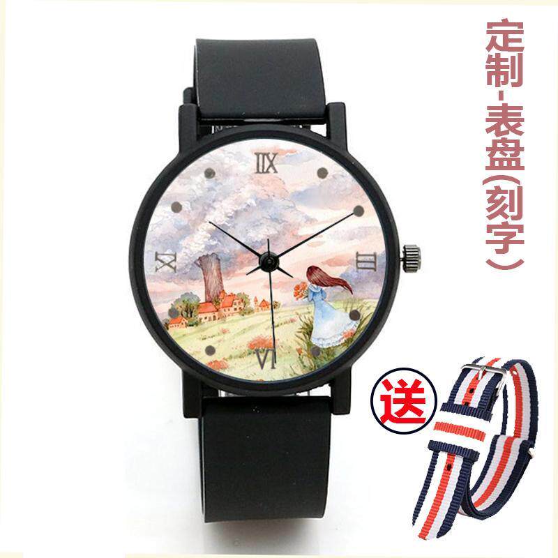 2024新款手表女新品森林童话可爱小动物兔子松鼠石英腕表定制节日