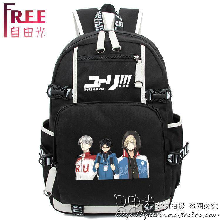 2024冰上的尤里 YURI!on ICE 动漫周边双肩包背包 学生书包电脑包