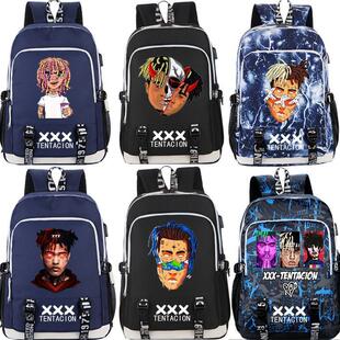 2024xxxtentacion bridge 布瑞吉 双肩包背包 学院风男女学生书包