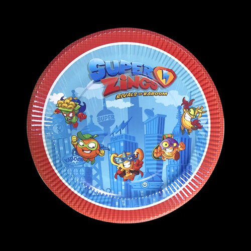 新品Super Zings Birthday Party Decorations Game USuperzings