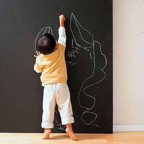 极速45x200cm Self Adhesive Vinyl Chalkboard Wall Sticker,Rem