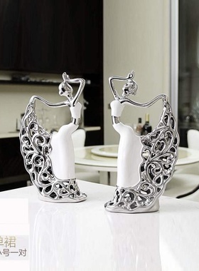 Artwork ornaments living room wine cabinet TV cabinet orna